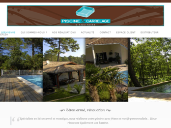 piscines-carrelages-aquitaine.com website preview