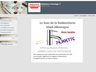 ambiancecarrelage.fr website preview