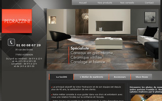 pedrazzini.fr website preview