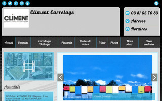 carrelage-climent.fr website preview