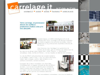 carrelage-it.fr website preview