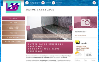 bayolcarrelage.com website preview