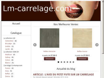 lm-carrelage.com website preview