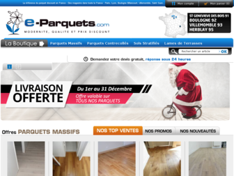 e-parquets.com website preview