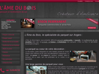 lamedubois-parquet.fr website preview