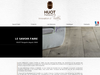 huot-parquets.fr website preview