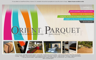 orient-parquet.com website preview