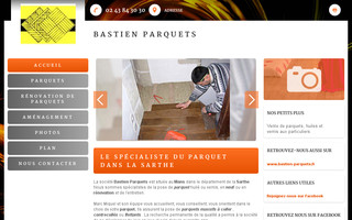bastien-parquets.fr website preview