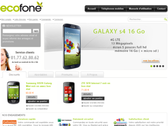 ecofone.fr website preview