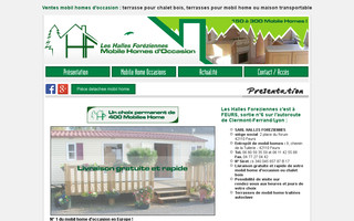 halles-foreziennes.com website preview