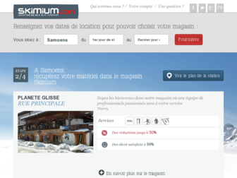 samoens.skimium.fr website preview