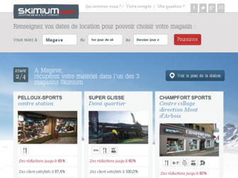 megeve.skimium.fr website preview
