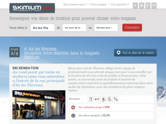 ax-les-thermes.skimium.fr website preview