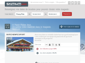 passy-plaine-joux.skimium.fr website preview