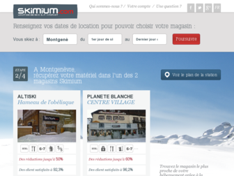 montgenevre.skimium.fr website preview
