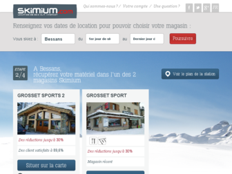 bessans.skimium.fr website preview