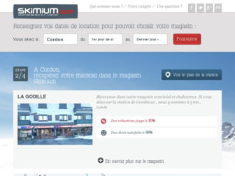 cordon.skimium.fr website preview