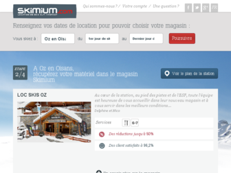 oz-en-oisans.skimium.fr website preview