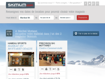 meribel-mottaret.skimium.fr website preview