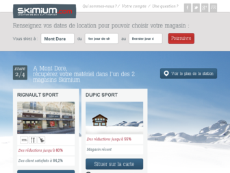 mont-dore.skimium.fr website preview