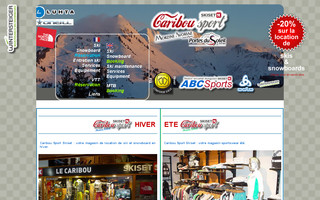 caribousport.com website preview