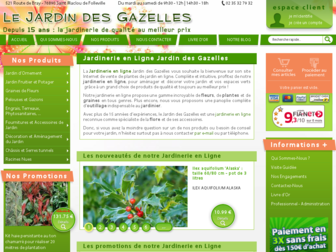 jardindesgazelles.fr website preview
