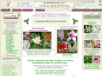 jardindupicvert.com website preview