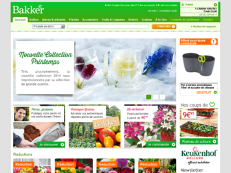 bakker.fr website preview