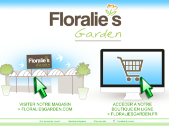 floraliesgarden.com website preview