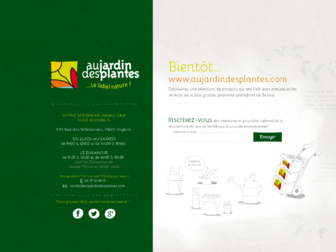 aujardindesplantes.com website preview