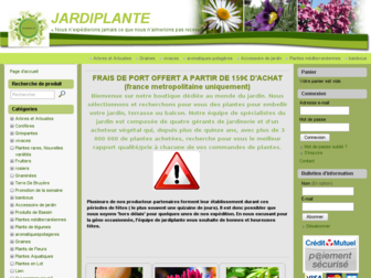 jardiplante.fr website preview