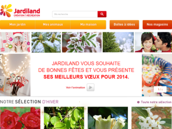 jardiland.com website preview