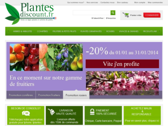plantes-discount.fr website preview