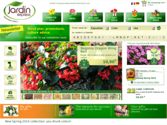 jardinexpress.fr website preview