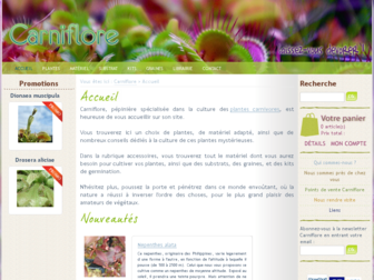 carniflore.com website preview