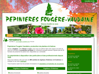 fougere-vaudaine.com website preview