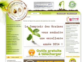 comptoir-des-graines.fr website preview