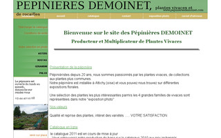 pepinieresdemoinet.com website preview