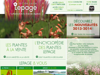 lepage-vivaces.com website preview