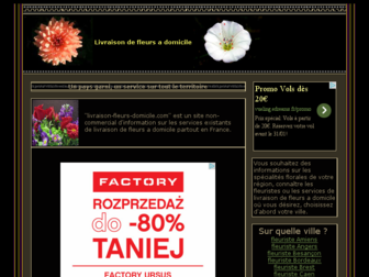 livraison-fleurs-domicile.com website preview