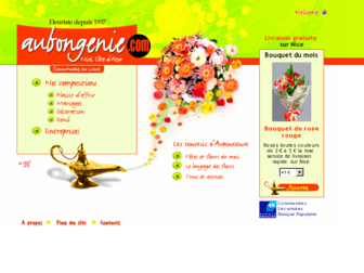 aubongenie.com website preview
