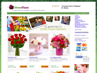 fleurslivraison.be website preview