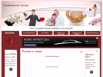 fleurs-a-livrer.com website preview