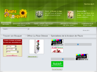 livraisons-fleurs-bouquets.fr website preview