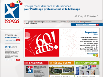 cofaq.fr website preview