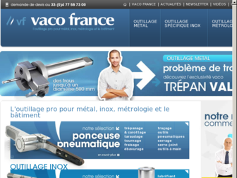 vaco-france.com website preview