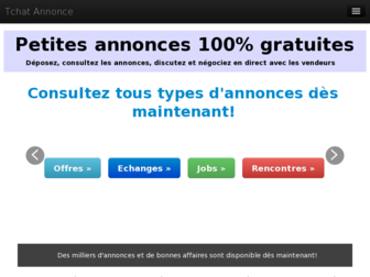 tchatannonce.com website preview