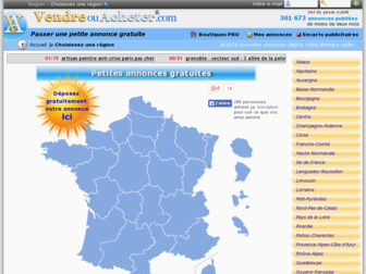 vendreouacheter.com website preview