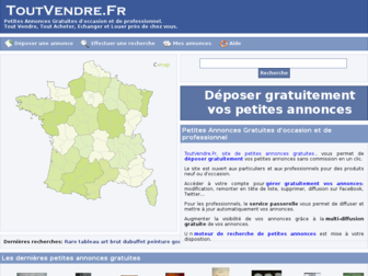 toutvendre.fr website preview