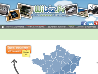 wibiz.fr website preview